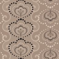 Seamless wallpaper in coffe colors
