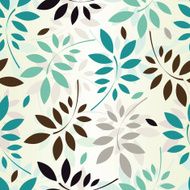 Seamless leaves wallpaper N7
