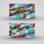 Vector business-card set for your design N112