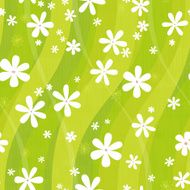 green floral seamless background N2