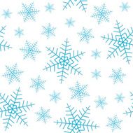 Snowfall seamless vector wallpaper