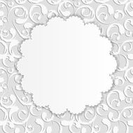 Frame in Vintage Background Vector Illustration N10