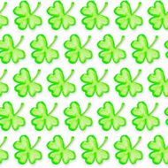 St Patricks Day seamless pattern