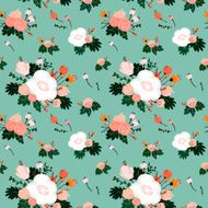 lovely flower seamless pattern N3