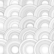 Vector Abstract Drawn Colorful Circles Background N4