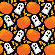 Halloween seamless pattern N55