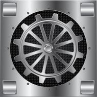 Abstract mechanical background N4