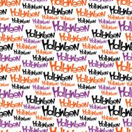 Happy Halloween vector seamless pattern Stylish background