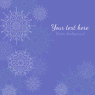 snowflake background for text