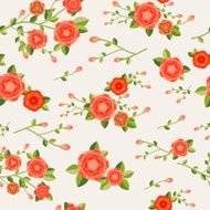 graceful seamless floral pattern N10