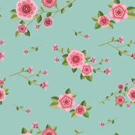 graceful seamless floral pattern N11