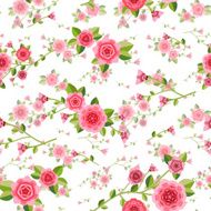 graceful seamless floral pattern N12