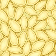 seeds of a pumpkin seamless background