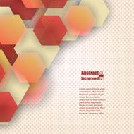 Abstract background with hexagons N4