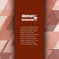 Brochure template with abstract background N39