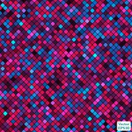 Abstract mosaic background of pixel pattern grid multicolored squares