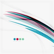 Blue wave abstract background N22
