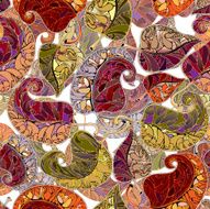 Leaves seamless pattern N25
