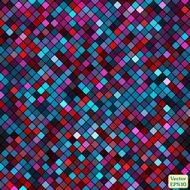 abstract mosaic background of pixel pattern multicolored squares N4