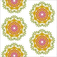 Colorful mosaic abstract Seamless pattern N2