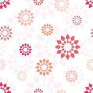 Seamless vector pattern of geometric elements N2
