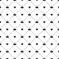 Princess Seamless Pattern Background Vector Illustration N6