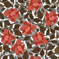 Seamless Floral Pattern N1340