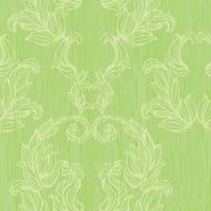 element of seamless pattern with elegant drawing in floral style