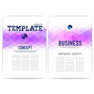 Abstract vector template design brochure Web sites page