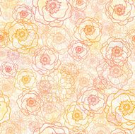 Soft Bouquet Floral Seamless Pattern Background