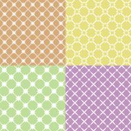 set of abstract patterns