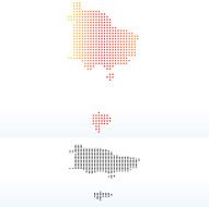 Map of Territory Norfolk Island Australian overseas territory