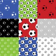 Football seamless patterns