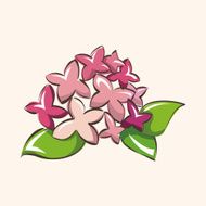 flower theme elements vector eps N263