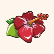flower theme elements vector eps N266