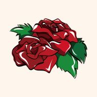 flower theme elements vector eps N268