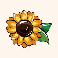 flower theme elements vector eps N272