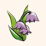 flower theme elements vector eps N273