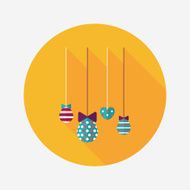 easter hanging flat icon with long shadow eps10 N18