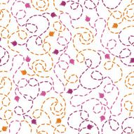 Embroidered Texture Seamless Pattern Background