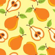 Pears seamless pattern N2