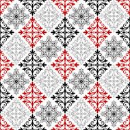 Vintage seamless ornament