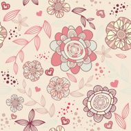 seamless romantic wallpaper