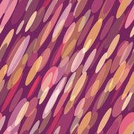 Abstract seamless pattern from ovals
