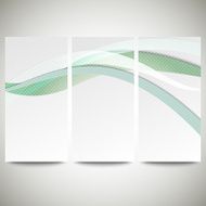 Abstract flyers set wave vector design N3