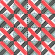 Abstract seamless colorful background in patchwork style N3