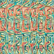 Seamless colorful background made of abstract shapes N2