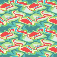 Seamless colorful background made of abstract shapes N6