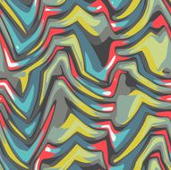 Seamless colorful background made of abstract shapes N10