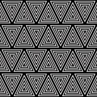 Seamless geometric background simple black and white stripes N2